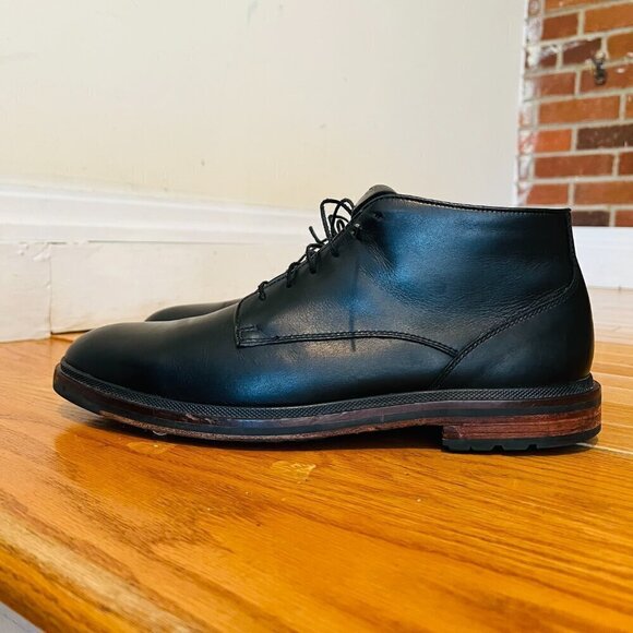 COLE‎ HAAN Grand Boot Black Leather Size 10.5 M Mens Ankle Lace Up Chukka Boots main image 13